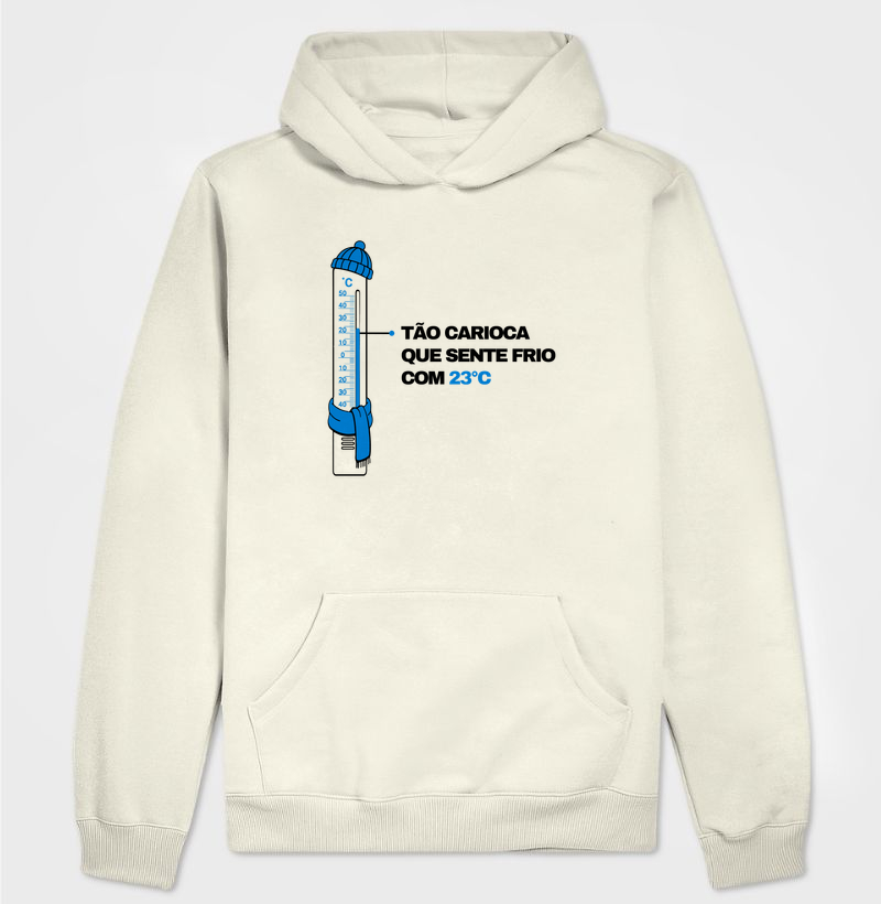 DODDIO - Frio 23° graus - Hoodie Moletom