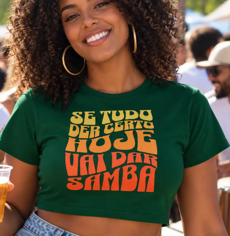 Se tudo der certo hoje vai dar Samba - Cropped