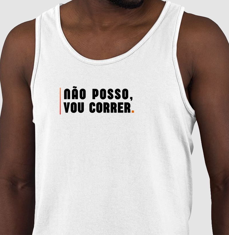 Camiseta Fawk - Não posso, vou correr