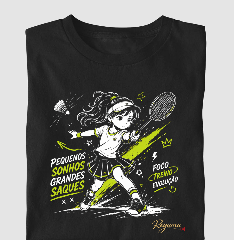 Mini Jogadora Badminton - Mangá - Reyuma DK
