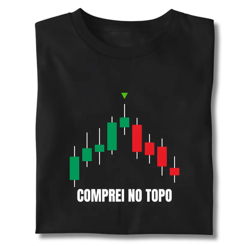 Camiseta Trader Comprei no Topo