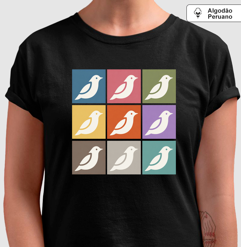 João de Barro Colors - Camiseta Algodão Peruano
