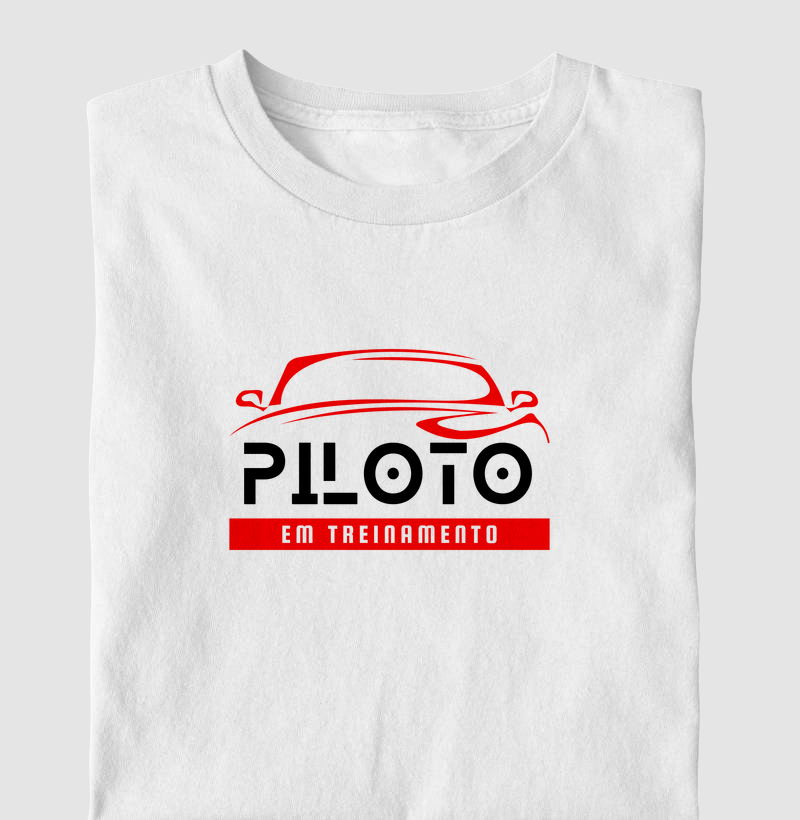 Camiseta Infantil Piloto em Treinamento 