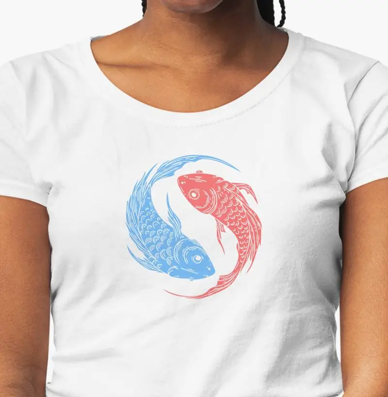 Camisa Feminina Peixes