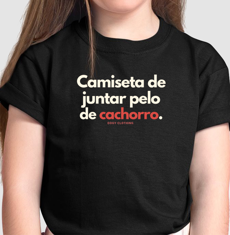 Camiseta de Juntar pelo de Cachorro