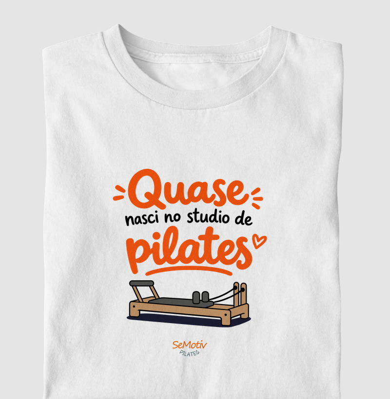 Quase nasci no estúdio de pilates