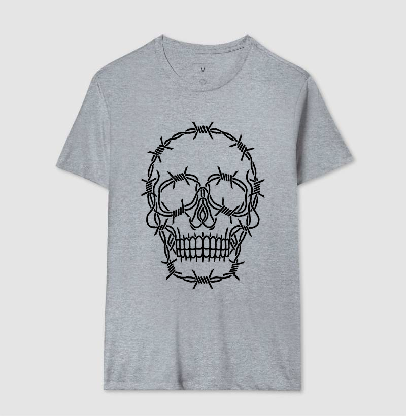 Barbed Wire Skull