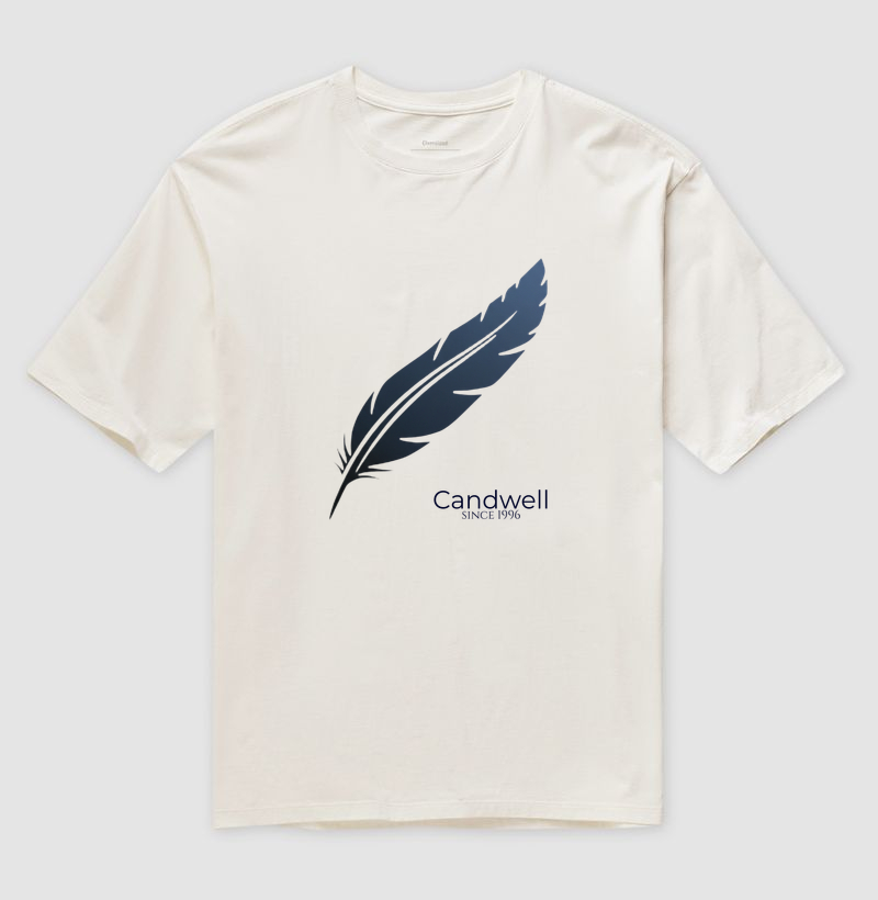 Camiseta Oversized Candwell Kingfisher 