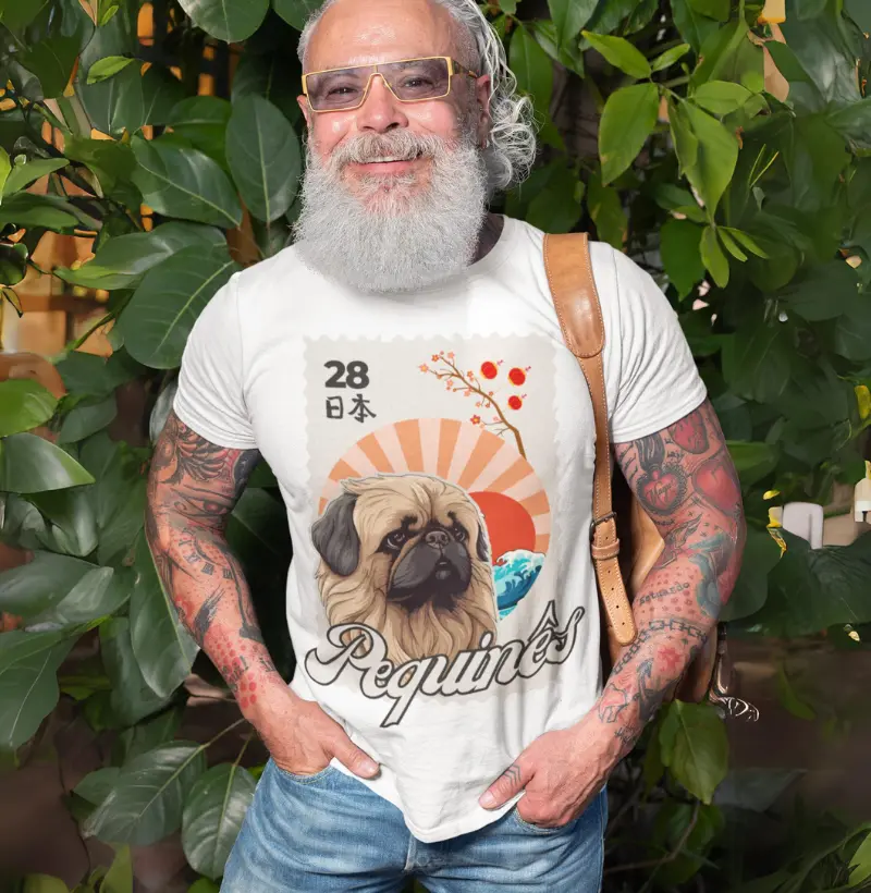 Camiseta Nihon Pequinês Dog Pulse