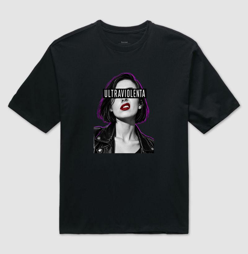 ULTRAVIOLENTA - Camiseta Oversized