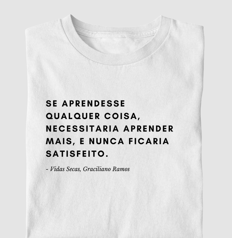 Se aprendesse qualquer coisa Vidas Secas