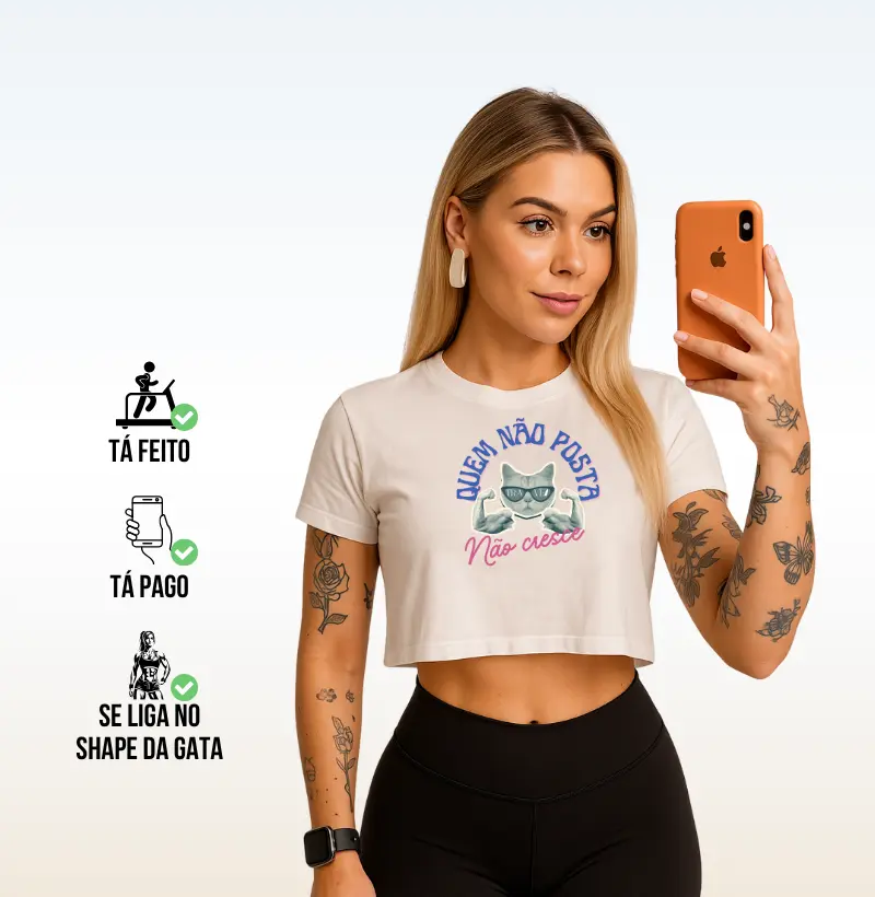 Quem não posta, não cresce