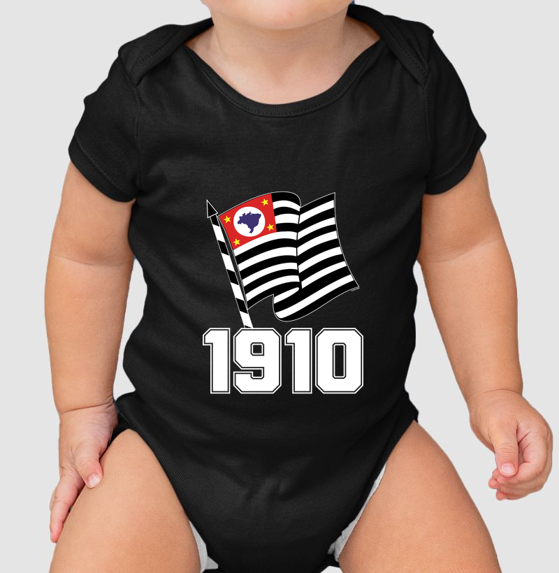 Body Infantil - Bandeira Paulista 1910
