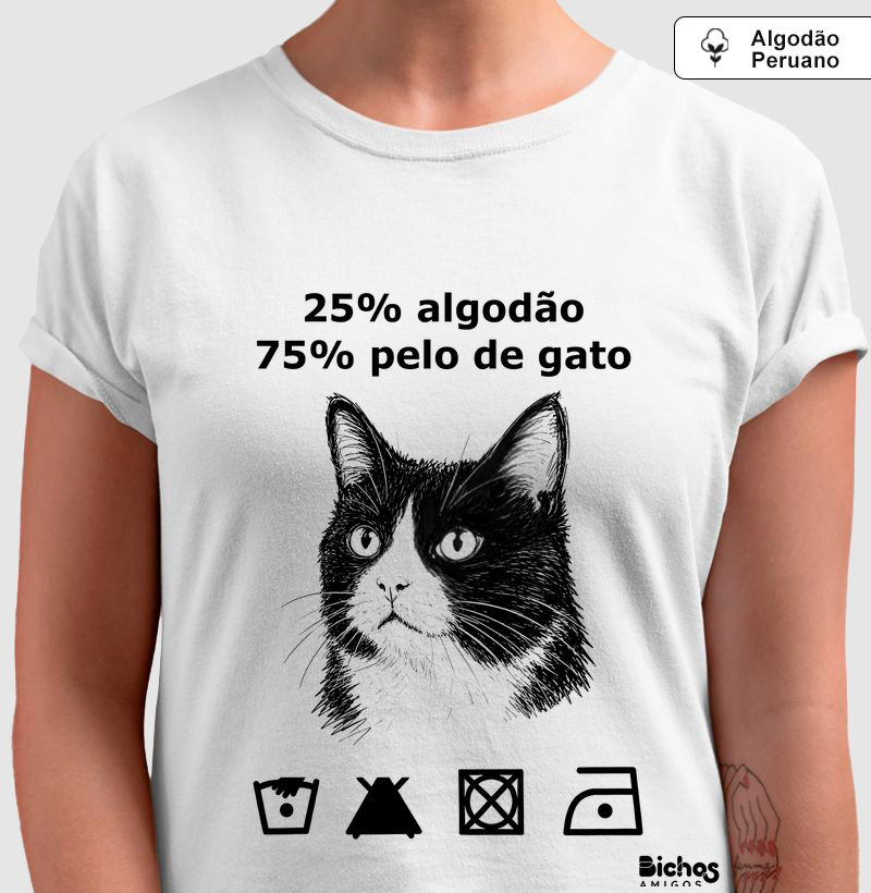 75% pelo de Gato