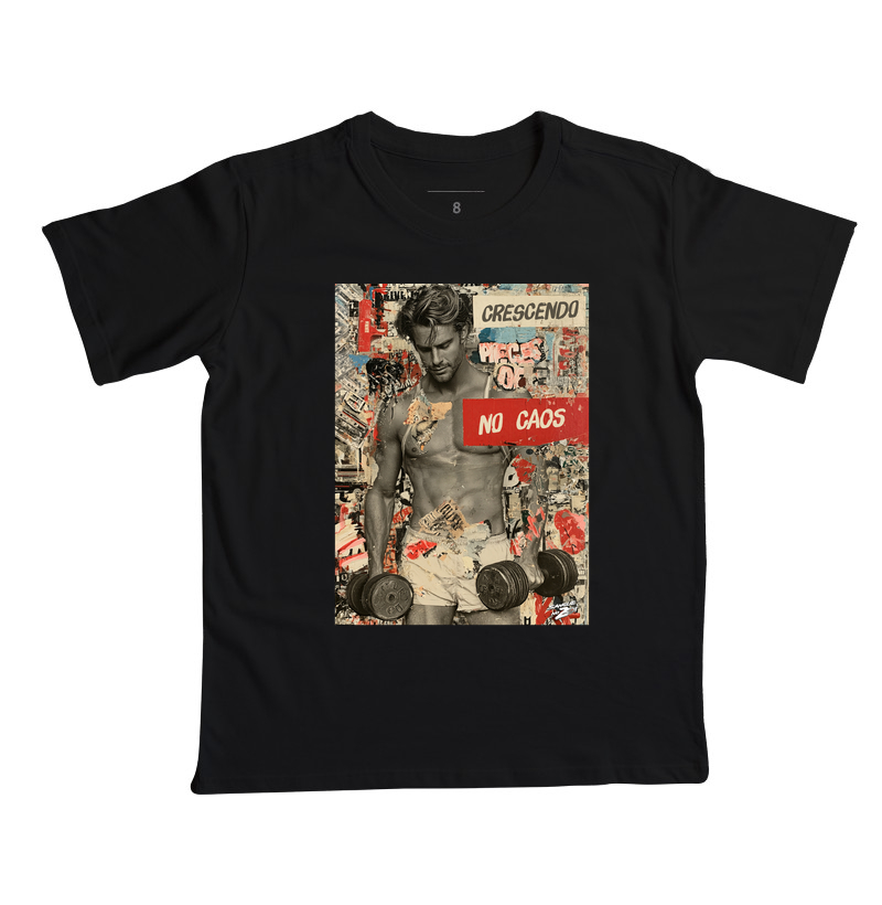 Crescendo no caos - Camiseta Infantil