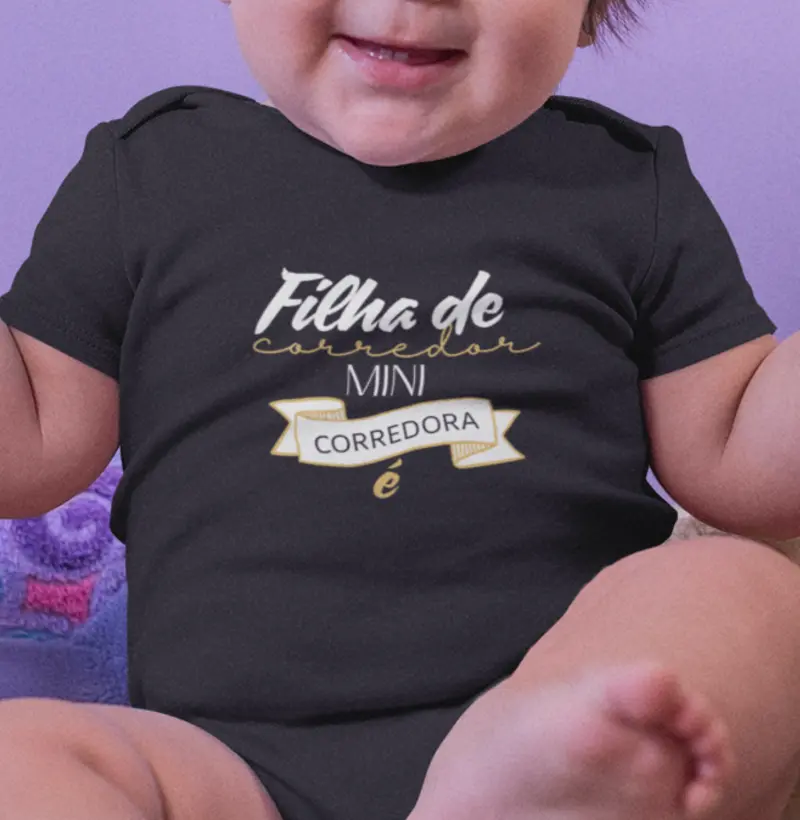 Filha de Corredor Mini Corredora é
