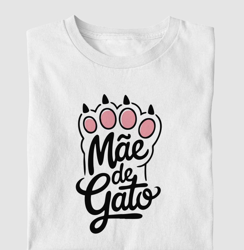Camiseta Mãe de Gato 