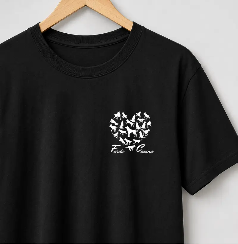 Coração Canino - Camiseta