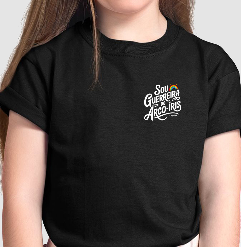 Sou Guerreira do Arco-Íris Minimalista