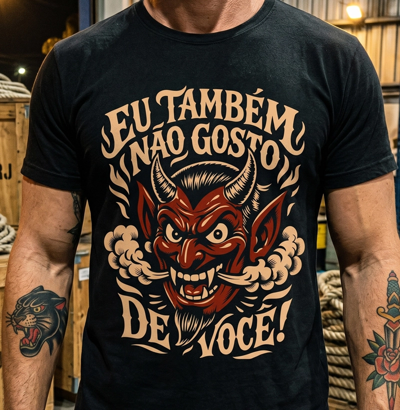 Não gosto de você