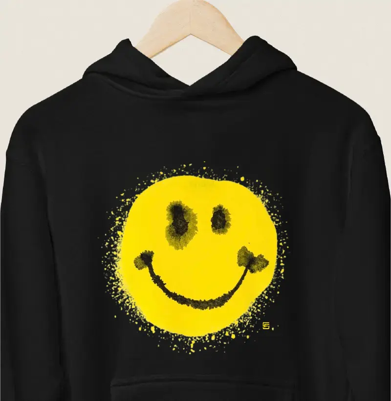 Hoodie Moletom Sorrindo pra não surtar