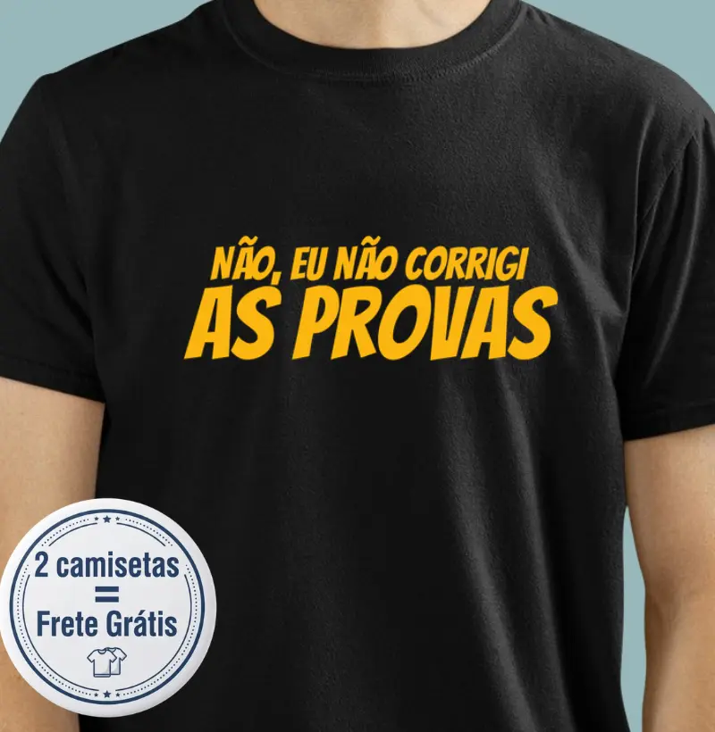 Camiseta Premium Professor/Pedagogo