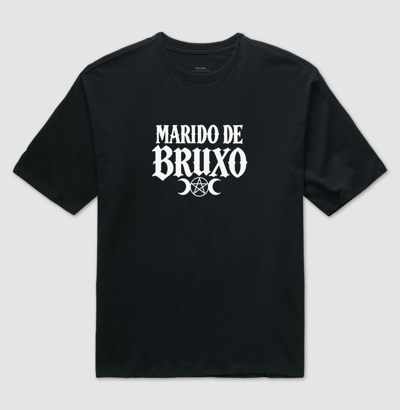 Marido de bruxo - Camiseta Oversized