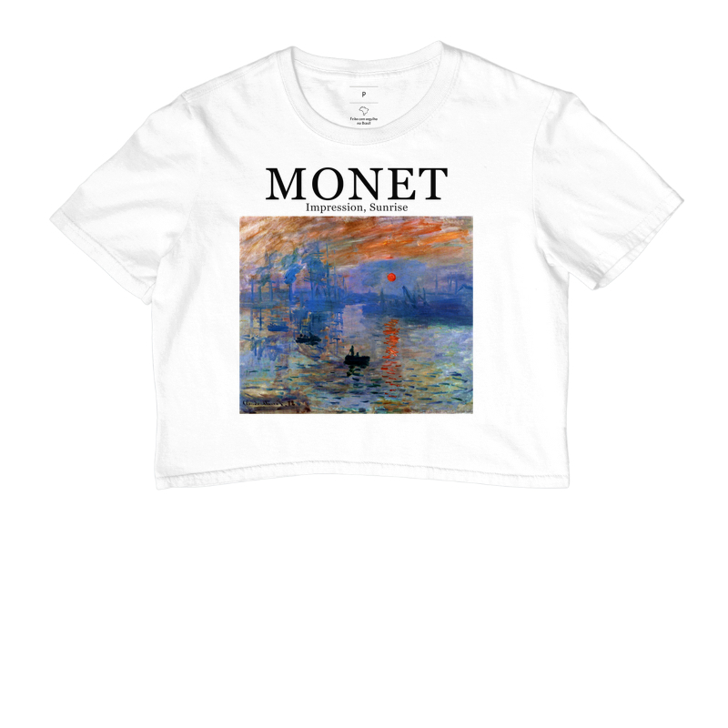 Impressão, Nascer do Sol (1872) - Claude Monet