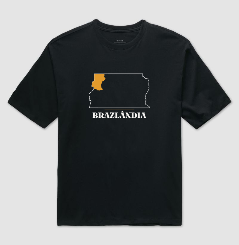 Brazlândia | Traço DF - Camiseta Oversized