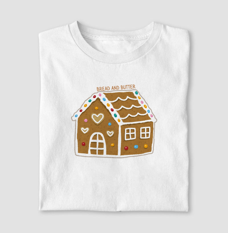 Camiseta Gingerbread House