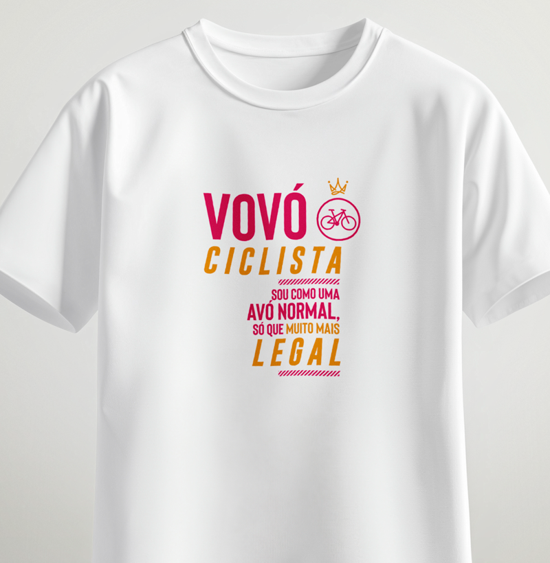Vovó ciclista muito mais legal