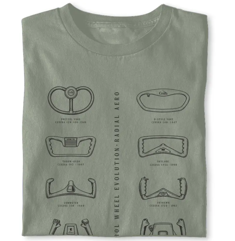 Manches Cessna Premium - Camiseta Algodão Peruano