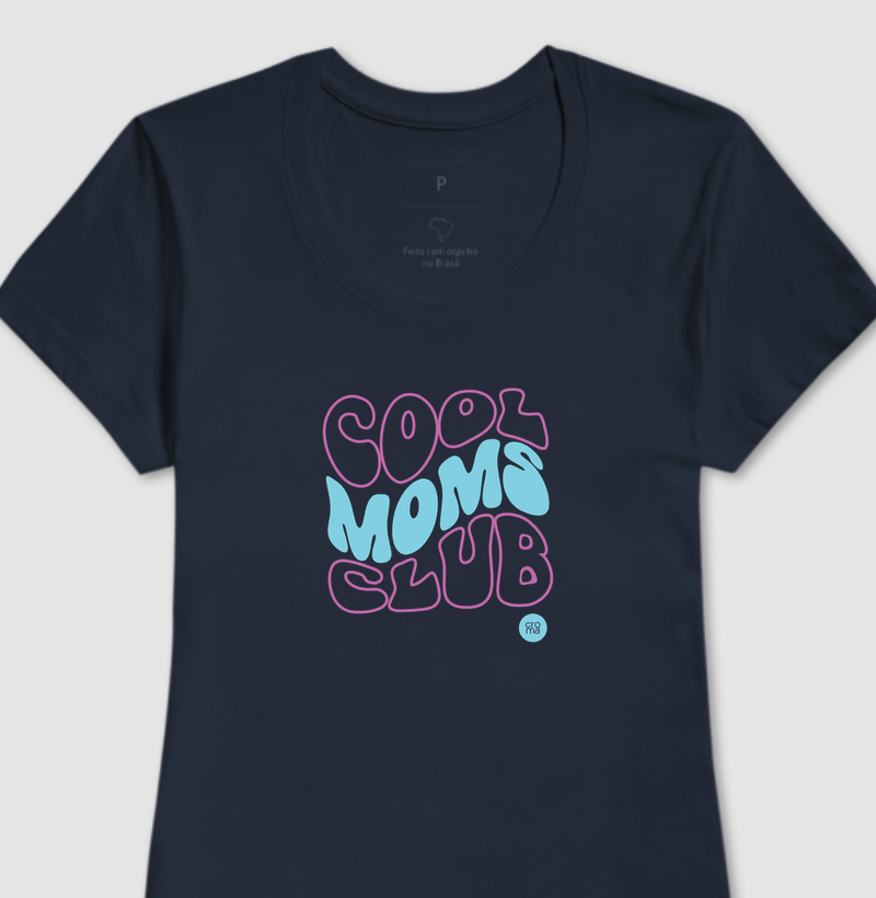 Camiseta Regular Cool Moms Club
