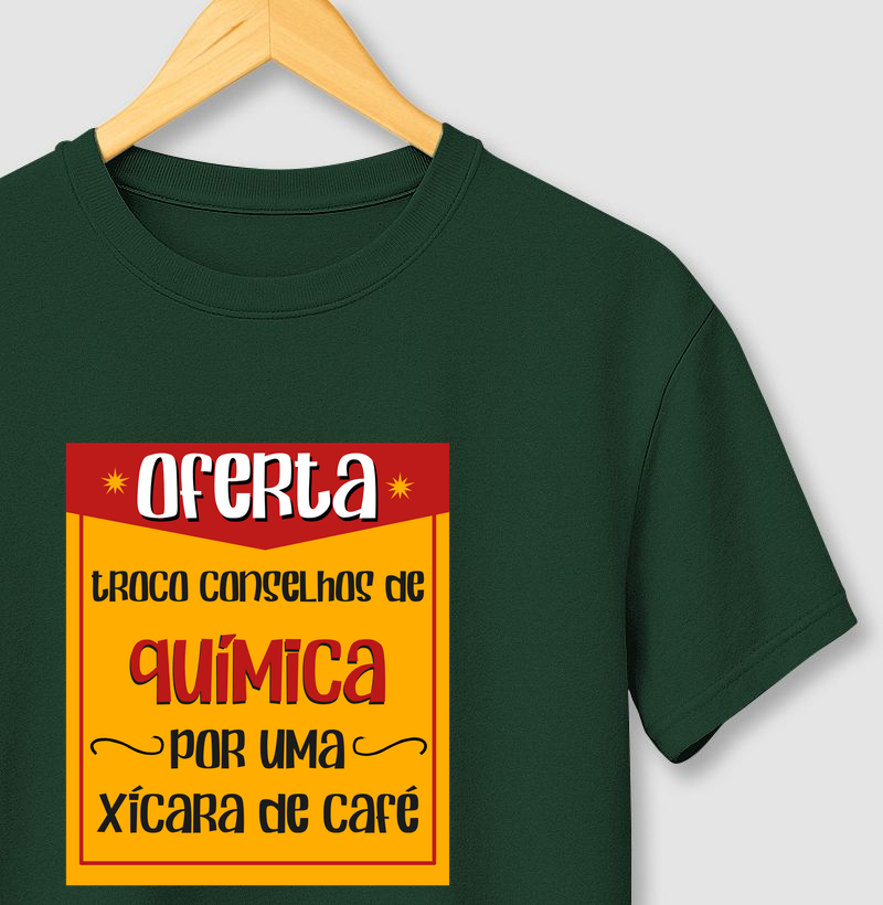 Troco conselho de Química por uma xícara de café.