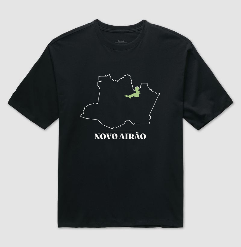 Novo Airão | Traço AM - Camiseta Oversized