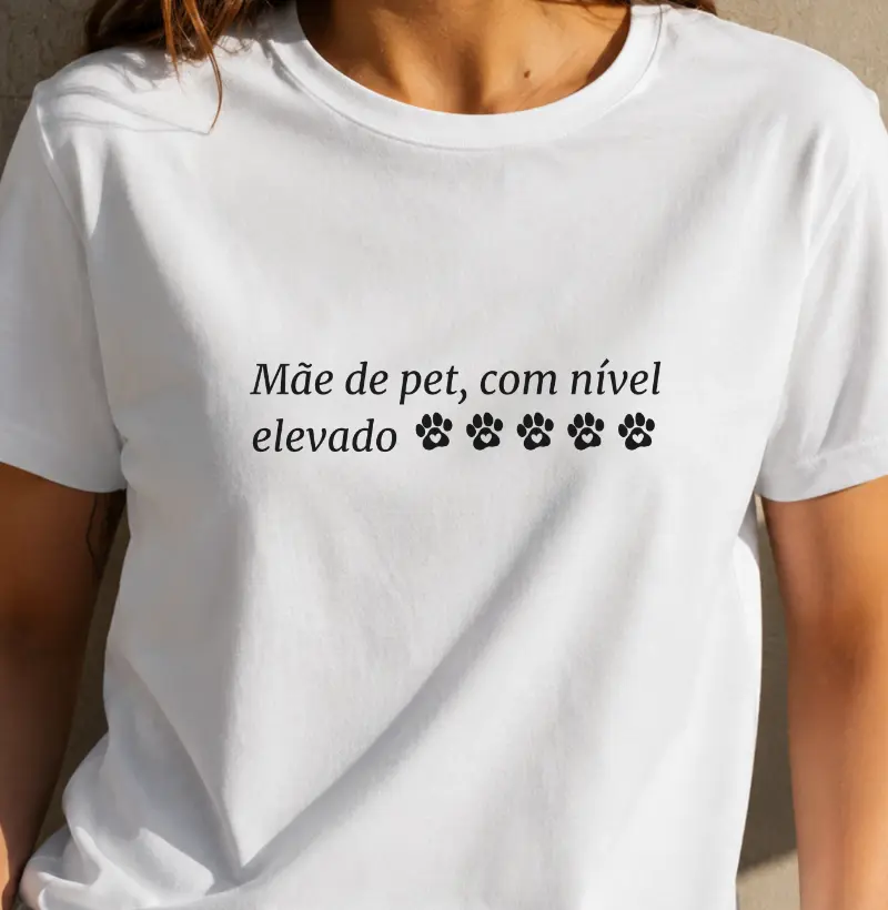 Mãe de pet com nível elevado