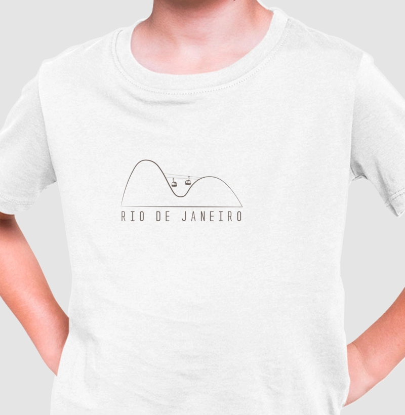 Camiseta Infantil Bondinho