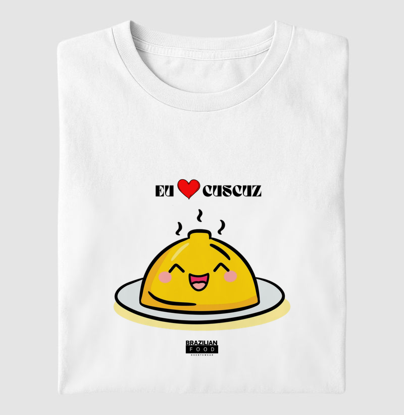 Camiseta Eu Amo Cuscuz | OxenteWear