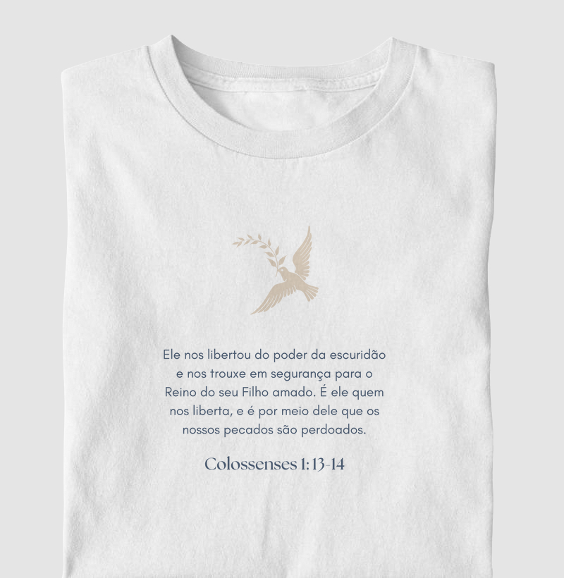 Camiseta Colossenses 1: 13-14