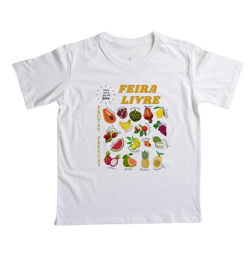 Feira com nomes das frutas MINI