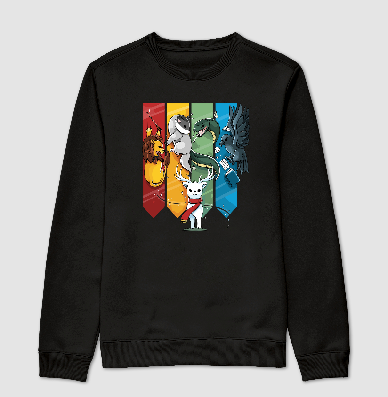 Mascotes das Casas de Hogwarts