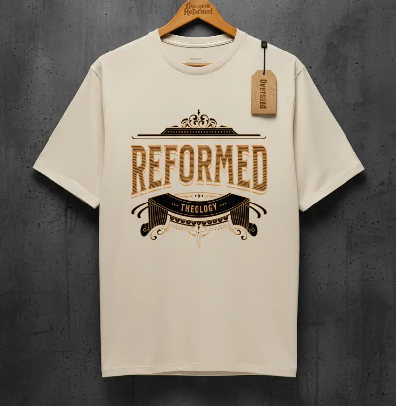 "Reformed Theology Vintage Oversized"