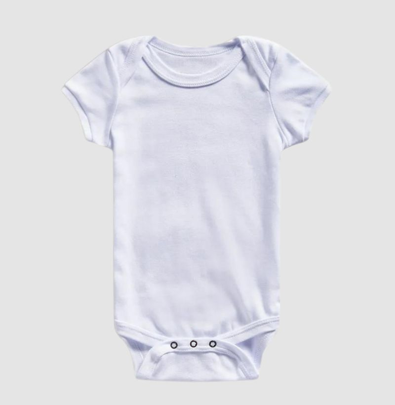 Body Infantil Liso - Body Infantil