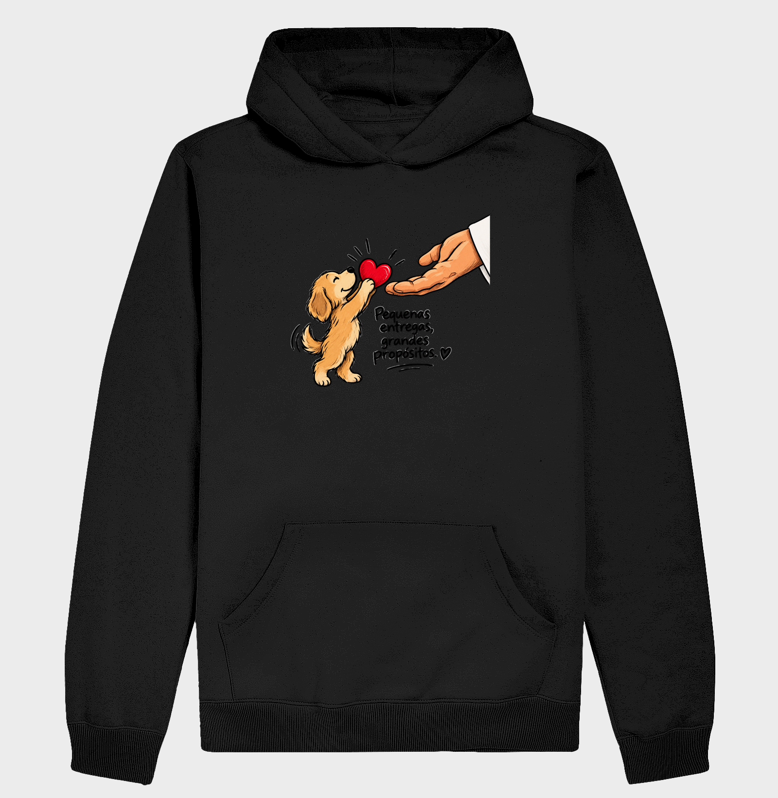 Pequenas Entregas, Grandes Propósitos - Hoodie Moletom