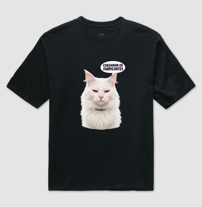 Camiseta Oversized Barão – Chegaram os Fabricantes