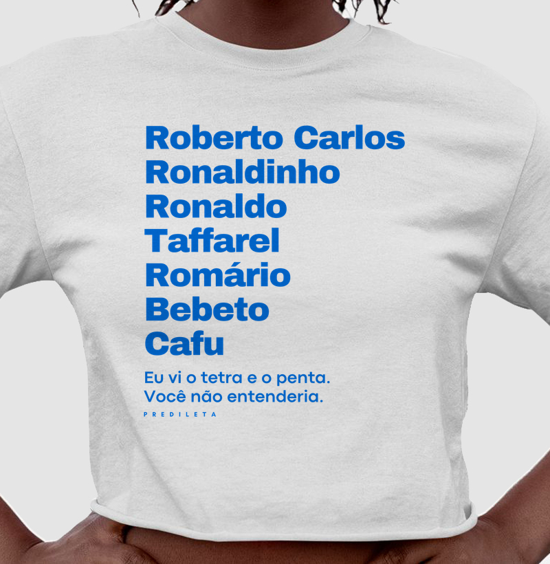 Roberto Carlos • Ronaldinho • Ronaldo • Taffarel...
