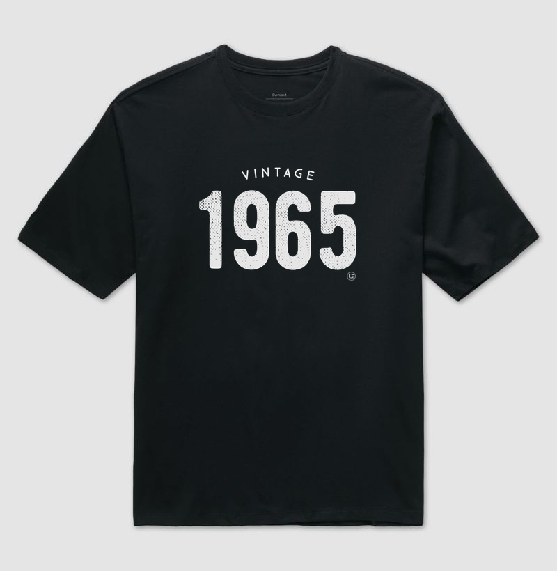 Vintage 1965 oversized 