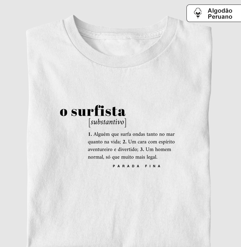 o surfista [substantivo]