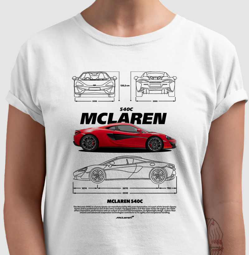 Camiseta McLaren 540C