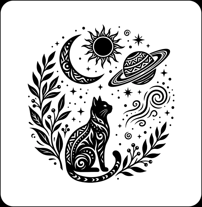 Gato Preto Tattoo